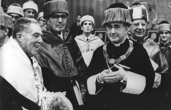 The Chancellor visits the University of Navarra